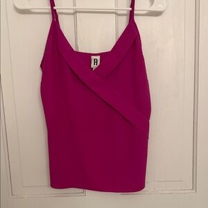 Women's Pink Sleeveless Top
